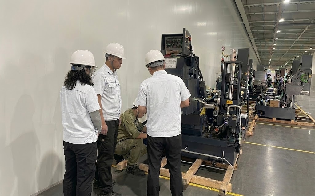 Pre-shipment checklist for machine tool spare parts and small modules