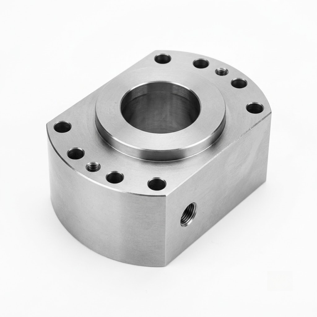 Representative multi-feature machined block