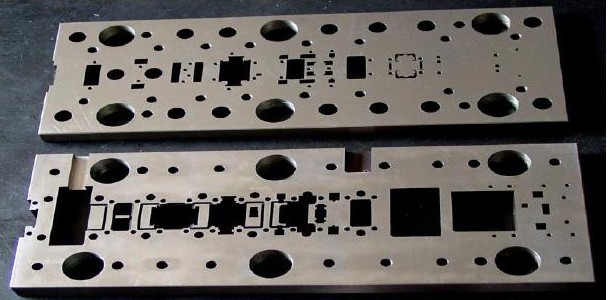 Representative wire EDM profile plates