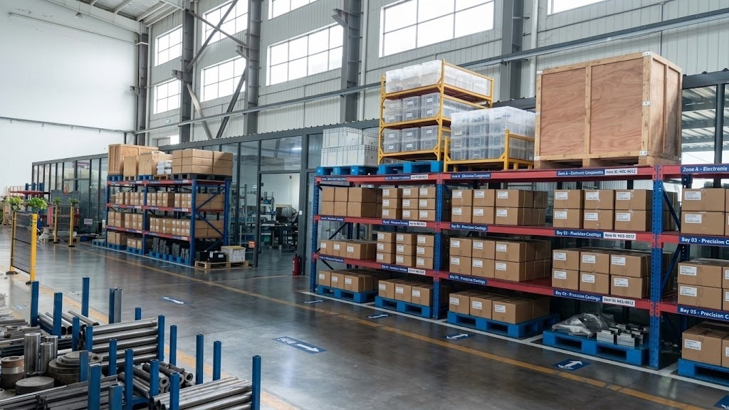 Material and parts storage