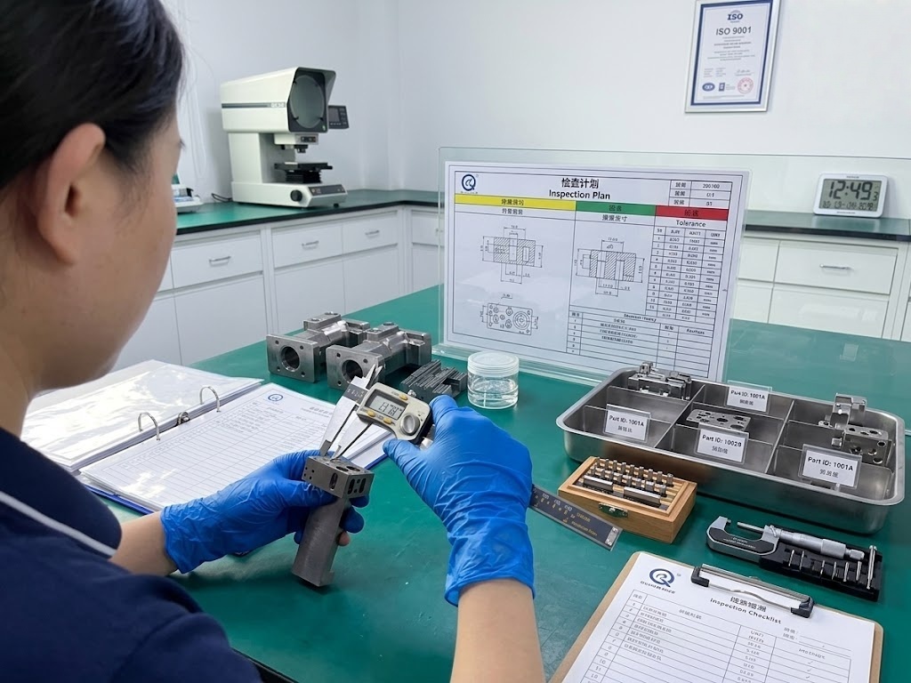 Manual inspection and measurement