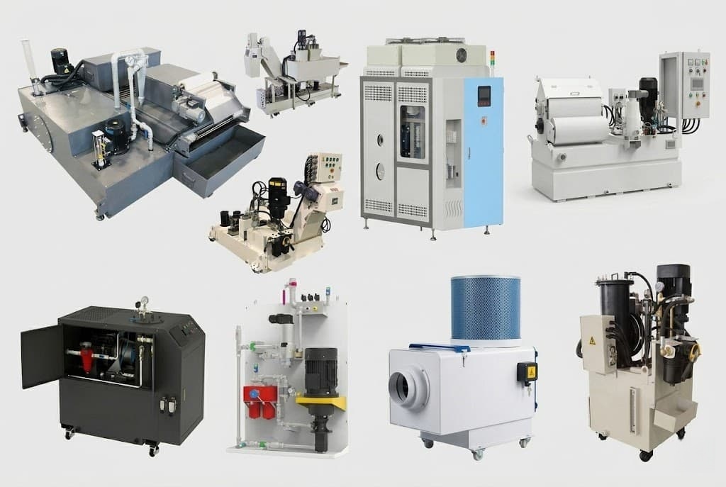 Compact auxiliary modules for machine tool local integration