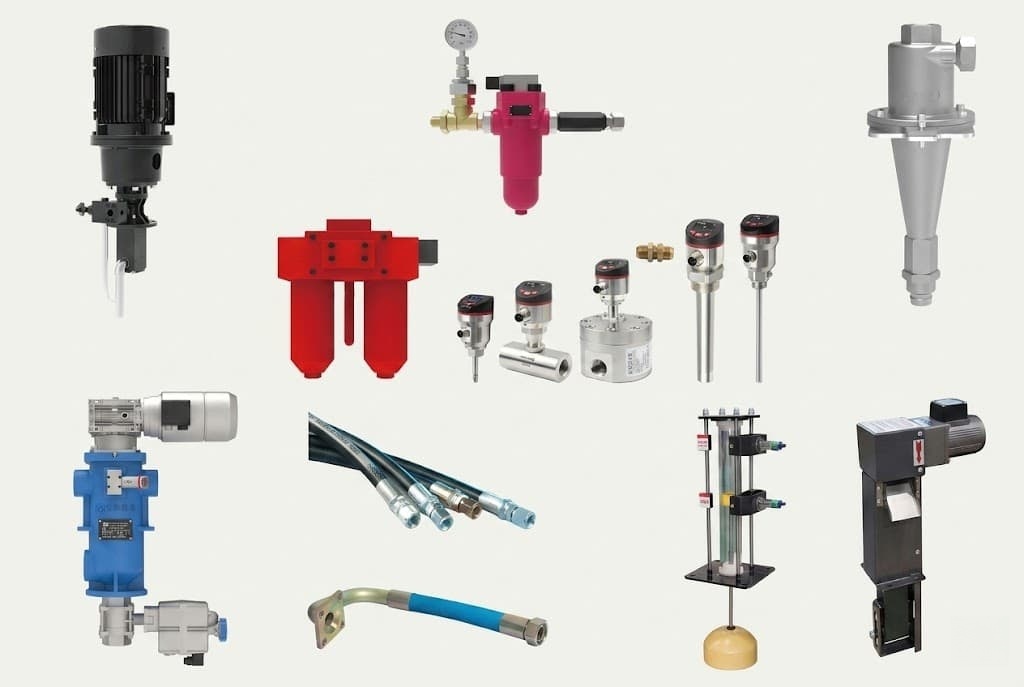 Coolant pumps hoses nozzles fittings and circuit parts
