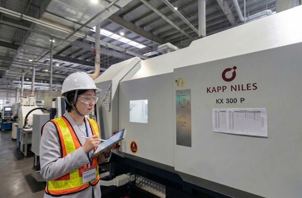 China-side factory visit and sourcing coordination context