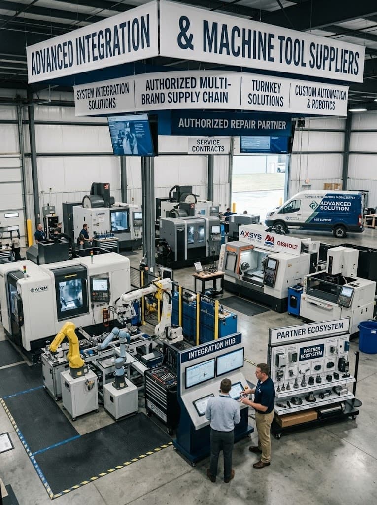 Small and mid-sized manufacturer with CNC machining auxiliary parts needs