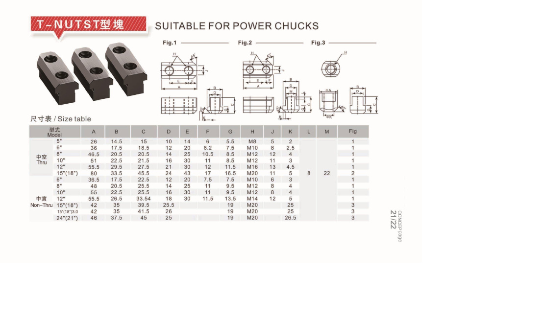 chuck jaw accessories product dimensions and specifications