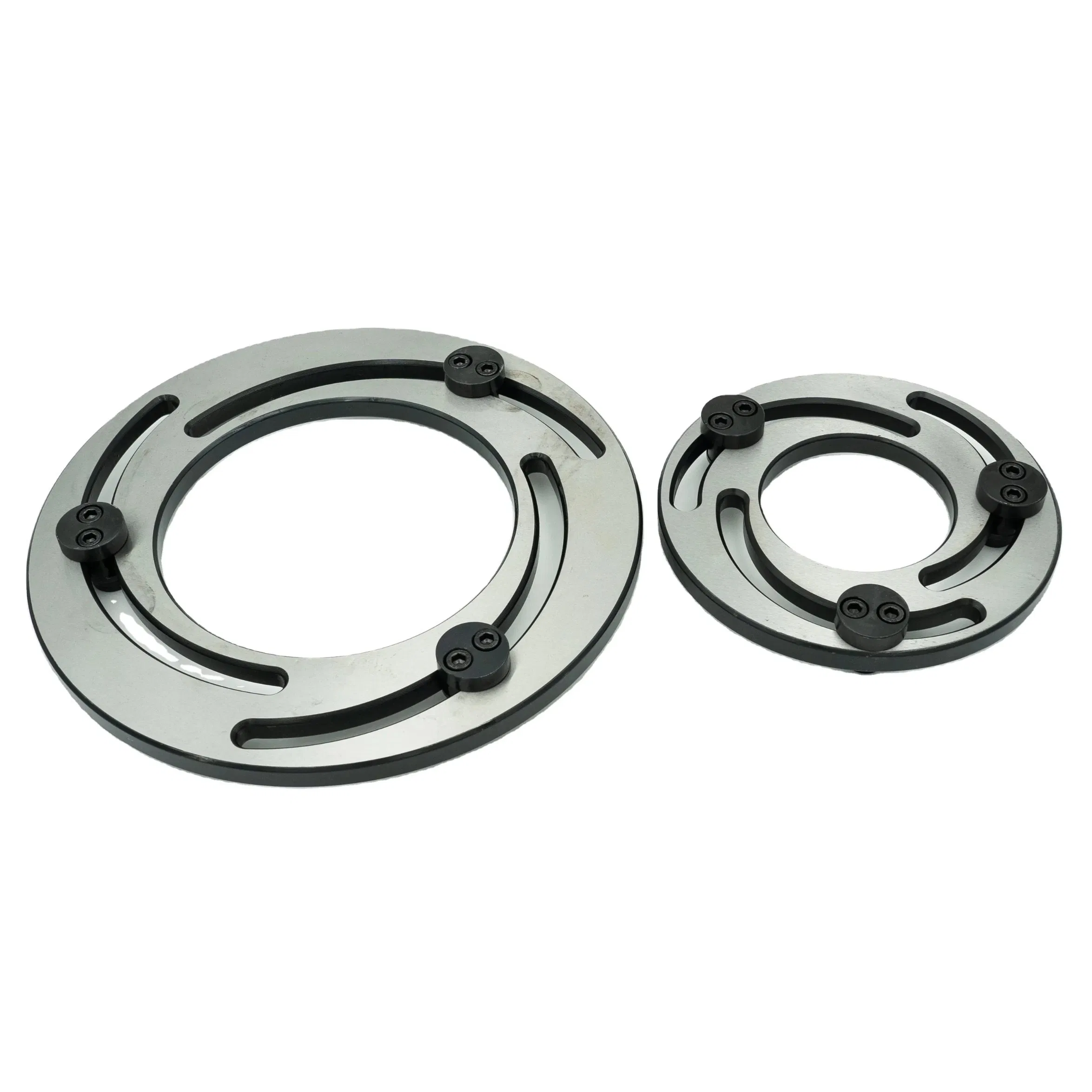 Lathe chuck soft-jaw boring ring