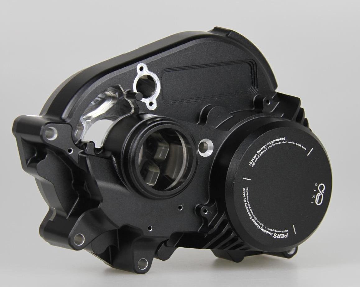 Industrial equipment machined housing
